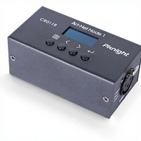 Interface de Contrôleur Ethernet DMX ArtNet LED IP65 Pknight, XLR 3 Broches, Nœud Art-Net DMX512 Bidirectionnel 1 Univers (Sans RDM)