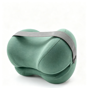 Almohada Ortopédica Plegable de Espuma Viscoelástica para Rodillas, con Correa de Fijación Desmontable, Almohada de Soporte para Piernas para Dormir de Lado, Almohada para Mujer - Product Image 3