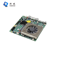 Placa Base Mini ITX para Computadora de Escritorio Intel Core I5-7300HQ de Cuatro Núcleos, 64 GB DDR4, Doble SATA, LAN Dual, 6 Puertos COM, Gráficos Integrados