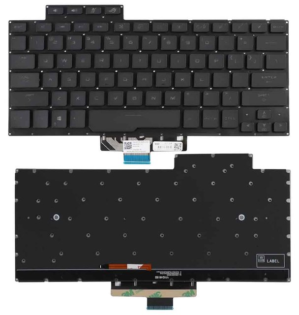 Wholesale for ASUS ROG Zephyrus G14 Replacement LED Backlit USB Laptop Keyboard New Plastic GA401 GA401Q GA401U GA401M GA401I