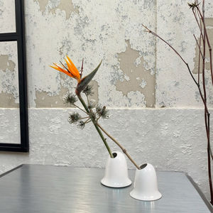 Jianshan Vases <span class=keywords><strong>Petit</strong></span> flux original Organic Japandi Biodégradable Flower Arrangement Navire Base pour la maison/bureau - Product Image 2