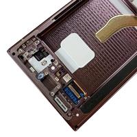 Layar OLED Pengganti Samsung S22 Ultra 6.78 inci dengan Frame, Luminansi Tinggi, Versi Eropa (Grosir)