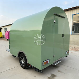 Cocina móvil Remolque de comida rápida Remolques de comida Totalmente equipados Restaurante al aire libre Remolque de comida callejera Camión de comida de aperitivos - Product Image 5