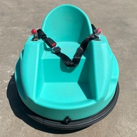 QIQU Commercial 360 °   Manège pour enfants avec lumières LED et musique, mini voiture électrique UFO