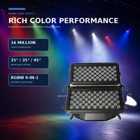 Projecteur LED extérieur étanche RGBW 120x10W DMX512 à intensité variable pour façade de bâtiment et éclairage urbain