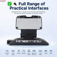 Sistem Terminal Kasir POS Panel PC All-in-One Layar Sentuh Tunggal 15" Grosir untuk Toko Retail