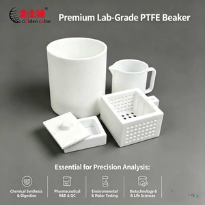 Vaso <span class=keywords><strong>de</strong></span> <span class=keywords><strong>Laboratorio</strong></span> <span class=keywords><strong>de</strong></span> PTFE Virgen <span class=keywords><strong>de</strong></span> Alta Pureza, 10ml-5000ml, Resistente a Ácidos y Álcalis, Antiadherente, Recipiente <span class=keywords><strong>de</strong></span> <span class=keywords><strong>Laboratorio</strong></span> para Análisis Químicos - Product Image 2
