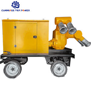 Camión bomba de remolque diésel personalizable de 15HP, bomba eléctrica hidráulica de una sola etapa de potencia de 15kw, bombas OEM de capacidad marina de 200m - Product Image 2