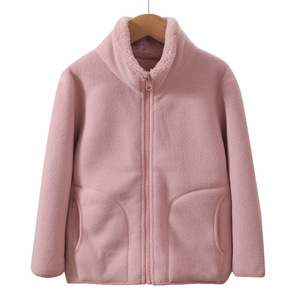 All'ingrosso abbigliamento per famiglia giacca invernale calda in pile <span class=keywords><strong>madre</strong></span> <span class=keywords><strong>figlia</strong></span> abbinata vestiti ispessiti cappotti caldi per ragazza donna - Product Image 4