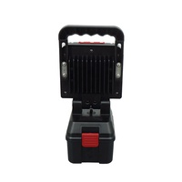 Outil électrique rechargeable 30W Type Makita Lampe de travail LED à batterie avec base magnétique