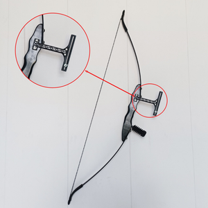 Bắn cung recurve <span class=keywords><strong>Bow</strong></span> phạm vi kim duy nhất Mini phạm vi loại bỏ săn bắn nỏ chuyên nghiệp nhựa có thể điều chỉnh thiết bị - Product Image 6