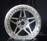 Jantes forgées Beadlock pour course de dragster HT 15x10 15x12 17x10.5 18x12 5x114.3 5x115 pour Mustang GT500 Hellcat Demon R35 GTR
