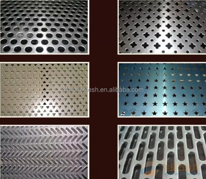 Malla Metálica Perforada con Servicios de Corte y Doblado, Material de Acero/Aluminio Galvanizado - Product Image 4