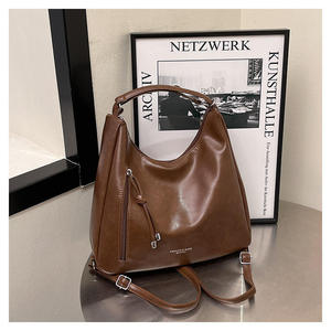2025 Fashion Women's Tote Bags PU Leather Ladies <b>Handbag</b> School Bags Large capacity Single-shoulder bag Women's designer bags - Product Image 1