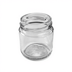 Transparent <b>Glass</b> Jar 30ml For Baby And Pet Food Sample <b>Vial</b> - Product Image 1