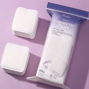 Almohadillas de Algodón Cosméticas Desechables al por Mayor, Biodegradables, para Desmaquillar Uñas, Labios y Rostro, Almohadillas de Algodón Orgánico para Viajes SY698 - Product Image 1