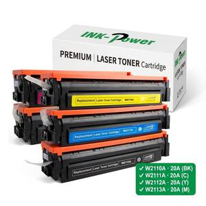 Cartouche de toner compatible INK-POWER H-206A W2110A W2111A W2112A W2113A <span class=keywords><strong>HP</strong></span> <span class=keywords><strong>Color</strong></span> pour <span class=keywords><strong>Pro</strong></span> M255dw/M255nw/<span class=keywords><strong>MFP</strong></span> - Product Image 1