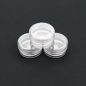 1G 2G 3G 5g 10g 15g 20g đen Mỹ phẩm <span class=keywords><strong>container</strong></span> rõ ràng nhỏ mỹ phẩm nhựa rỗng tập trung bao bì <span class=keywords><strong>container</strong></span> - Product Image 3