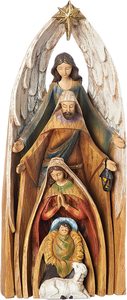 Ested rihristmas tattatues <span class=keywords><strong>EN</strong></span> EL cene del irirth de esus <span class=keywords><strong>en</strong></span> el Oly amamily de OME me - Product Image 3