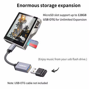 Reproductor MP3 HiFi con Pantalla Táctil de 2.4 Pulgadas, Directo de Fábrica, Audio de Alta Resolución DSD256, Reproducción de Música sin Pérdidas de 24 Bits y 192 kHz, para Uso Audiófilo - Product Image 4