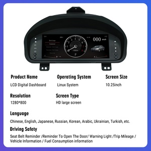 NaviHua New Design <b>Car</b> <b>Digital</b> Cluster Auto <b>Speedometer</b> LCD Dashboard Instrument Linux System <b>for</b> Honda Accord 2003 2007 - Product Image 3
