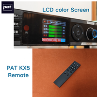 Processeur audio numérique de karaoké PAT KX5 5.1, DSP 32 bits, 24 bits/48 kHz, Bluetooth sans fil, lecture MP3, écran couleur LCD, métal, haute résolution