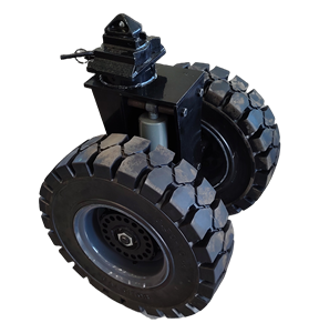 <span class=keywords><strong>Roues</strong></span> <span class=keywords><strong>tout</strong></span>-<span class=keywords><strong>terrain</strong></span> pour équipement lourd, capacité de charge de 10 tonnes, caoutchouc antichoc, logistique - Product Image 3