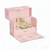 Boîte-cadeau magnétique haut de gamme personnalisée OEM, collection de parfums arabes, coffret découverte, coffret cadeau de parfum, boîte d'emballage de collection