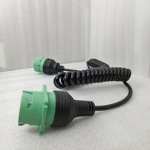 J// TYPE2 9-Pin Adapter kabel Harness melingkar pria/wanita pegas kawat Harness - Product Image 3