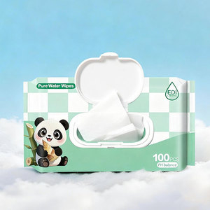 Productos <span class=keywords><strong>para</strong></span> Bebés Chinos, Paquete Grande Personalizado de <span class=keywords><strong>Toallitas</strong></span> Húmedas <span class=keywords><strong>para</strong></span> Bebé Extra Suaves de Agua Pura con Diseño de Panda, 15x20cm, Sin Fragancia - Product Image 5