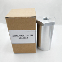 Filter Hidrolik In-Line untuk Mesin Konstruksi Loader 6661022 6661807 PT9468 P575188