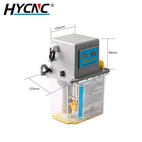 Pompe à huile lubrifiante automatique de 1,5 L, pompe à lubrification électromagnétique CNC, 220 V, machine-outil CNC, alimentation en huile de synchronisation, graisseur