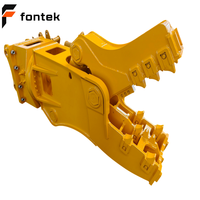 Pulvérisateur hydraulique rotatif FONTEK pour excavatrice de 20 tonnes