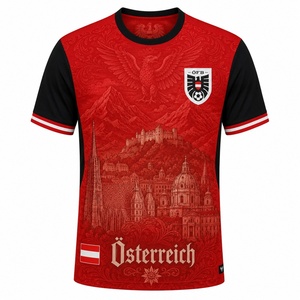 Maillot de football rétro d'Autriche domicile/extérieur, d'entraînement et de pré-chauffe, Euro, 2026 2022 2021 2020 2018 2016 2022/23 <span class=keywords><strong>2023</strong></span> 1978 2008 - Product Image 2
