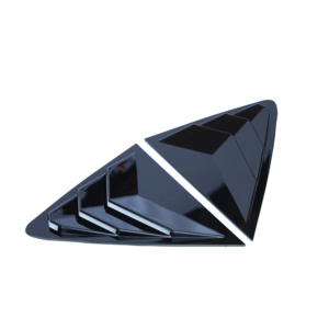 <span class=keywords><strong>Persianas</strong></span> de ventana trasera negra brillante lateral de coche, <span class=keywords><strong>persianas</strong></span> triangulares de ventana de ventilación, <span class=keywords><strong>persianas</strong></span> para Seat <span class=keywords><strong>Leon</strong></span> 2013 + - Product Image 5