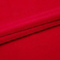 Tissu en velours coréen micro-tissé 100 % poly velboa super doux de haute qualité pour robe Abaya, vente en gros