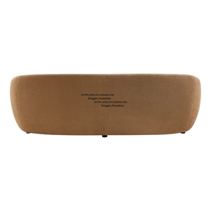 โซฟาผ้าโค้ง 3 ที่นั่ง ดีไซน์ทันสมัย แข็งแรง ทนทาน หุ้มด้วยผ้าอย่างดี นั่งสบาย ขาโลหะ สำหรับห้องนั่งเล่น ขายตรงจากโรงงานนิสโก - Product Image 5