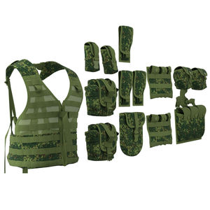 Gilet Tattico Molle con Taglio Laser di Qingdao, Gilet a Sgancio Rapido per Fuciliere, Tessuto Oxford 1000D per Esterni - Product Image 3