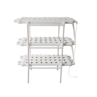 NFT système de tuyau hydroponique en PVC, kit de culture hydroponique pour la maison