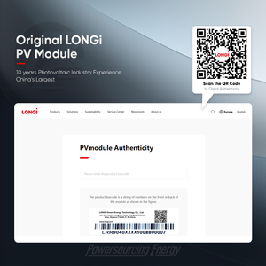 Pannello Solare Longi 635W 640W 645W 650W Tipo N Bifacciale Pannelli Fotovoltaici 655W 660W 665W Longi Himo X10 - Product Image 5