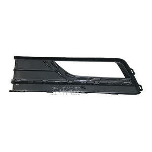 Volkswagen Passat Fog Light Bezels 2016-2018 ABS <b>Plastic</b> Front Bumper Lower Grille Cover With Double Bright <b>Strips</b> - Product Image 4