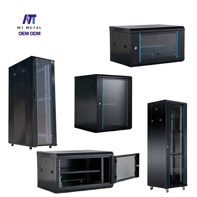 Custom 42u Network Cabinet 42u Server Rack 19inch Wall-Mounted Network Cabinet Rack Electronic Capacity Server Rack