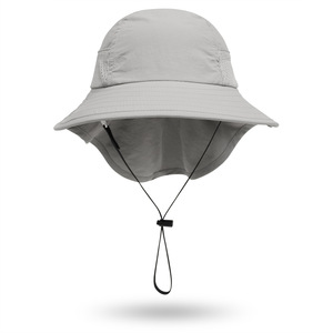 Novo Chapéu de Sol Infantil de Verão para Praia e Viagem, com Proteção Solar, Aba Larga e Proteção de Pescoço, 100% Poliéster, Estilo Japonês e Coreano - Product Image 6