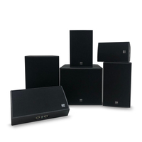 DEKEN panggung R15 Speaker profesional, Speaker profesional jangkauan penuh 15 inci sistem suara Audio Monitor Studio Speaker panggung untuk KTV, Bar