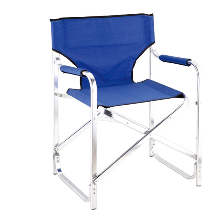 Grand Extérieur Toile Portable En Aluminium Camping Chaise Pliante avec Table D'appoint En Gros À Vendre