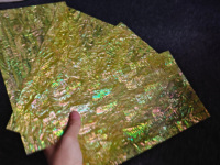 Grosir 0.5mm ibu dari lembar mutiara kuning ibu dari pir kertas pelapis tatahan untuk kotak perhiasan alat musik furnitur