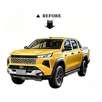 Kits de pare-chocs 4x4 pour Hilux Revo Rocco, mise à niveau vers le kit de carrosserie de conversion Hilux Travo 2026, lifting
