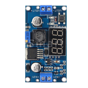 Módulo convertidor reductor LM2596 DC-DC, regulador de voltaje + voltímetro LED, CC ajustable, 4,0 ~ 40 a 1,3-37V - Product Image 4