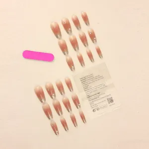Factory High Quality Low Price Press On Nails Full Cover Artificial Long Nail Art Beauty Tips