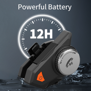 Justlink หูฟังและชุดหูฟังไร้สายสำหรับรถจักรยานยนต์, 5.4สำหรับหมวกกันน็อกกันเสียงรบกวนกันน้ำ - Product Image 4